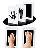 MUREN Baby Inkless Handprint and Footprint Kit, 2 Safe Hand and Foot Ink Pad, 4 Imprint Card, Ink Pad for Baby Hand and Footprints-Pack of 2