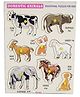 asian Portable Wooden Domestic Animal Puzzle Game For Kids Domestic Animals Pack of 1 (Multicolor)