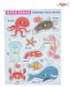 asian Portable Wooden Puzzle Game For Kids Sea Animals Pack of 1 (Multicolor)