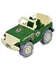 Asian Portable Plastic Pull Back Shershah Jeep Toy For Kids (Multicolor)