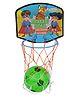 Asian Multicolor Portable Basket Ball Super Hero With Net
