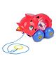 Asian Portable Plastic Pull Along Flappy Bird for Kids 1 Peace (Multicolor)