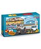 GrapplerTodd - Link & Learn Giant Jigsaw Puzzle | Airport City Edition | 48 Piece Floor Puzzle (3x2 Feet)