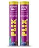 PLIX Glowy Skin Tablets With 500mg Glutathione & Vitamin C | For Clear & Youthful Skin| Grape | Pack of 2 | 30 Tablets