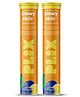 PLIX Glowy Skin Tablets With 500mg Glutathione & Vitamin C | For Clear & Youthful Skin| Lemon | Pack of 2 | 30 Tablets