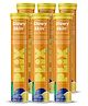 PLIX Glowy Skin Tablets With 500mg Glutathione & Vitamin C | For Clear & Youthful Skin| Lemon | Pack of 6 | 90 Tablets