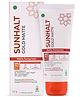 Sunhalt Gold Matte Sunscreen SPF 90+ For All Skin Types-(50g)