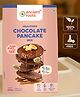 Ancient Roots Chocolate Flavoured Pancake Mix - 200 g Pack [Makes 9-10 Pancakes]/ Instant Healthy Breakfast Mix, Used for Making Waffles & Crepes, No Preservatives Added, No Maida, No Sugar