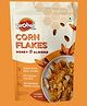 Zerobeli Real Honey & Almond Corn Flakes  260 g No Refined White Sugar,