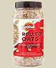 Zerobeli Gluten-Free Rolled Oats Jar 600g -100% Wholegrain