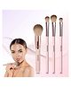 Majestique Professional Makeup Brush Set, Face & Eye Brushes | Perfect Makeup Set for All - 6Pcs