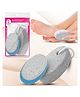 Majestique Pumice Stone with Grip- Combo Pack, Bathing & Foot Cleaning Stone with Grip - 2Pcs/Multicolour