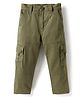 Dapper Dudes Solid Pocket Detailed Jeans - Olive