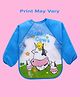 Sparkle Joy Full Sleeves Washable PVC Waterproof Printed Apron/Bibs - Multicolor