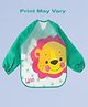 Sparkle Joy Full Sleeves Washable PVC Waterproof Printed Apron/Bibs - Multicolor