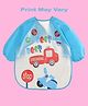Sparkle Joy Full Sleeves Washable PVC Waterproof Printed Apron/Bibs - Multicolor