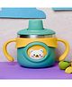 Sparkle Joy Stainless Steel Insulated Hot & Cold Sipper Bottle for Kids/Double Wall & Vacuuming/Sipper Cups with Straw/Travelling Water Bottle for Kids with Straw (260ml) - Green