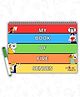 Five Senses Mini Book | Early learning Montessori Activity Book with Reusable Velcro Stickers  and pen| Travel Friendly Activity Books | Mess Free Fun Activity Quiet Book - English