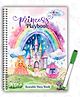 Princess Playbook Reusable Activity Book for Ages 2-5 Years | Write and erase activity book | Travel friendly kids books | Princess activity book - English