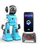 MIRANA TOYS Moonwalker | Smart Interactive Walking & Talking Robot (Blue)