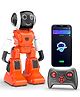 MIRANA TOYS Moonwalker | Smart Interactive Walking & Talking Robot (Red)
