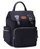 Babyhug SmartNest Multifunctional Diaper Backpack  Black| Water-Resistant| Spacious Compartments|  Ergonomic Shoulder Straps & Stylish Design for Parents