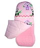 Fisher Price First Carry Azure Comfort Plus (3-in-1 Carrier) Terry with Extra Cozy Cover Sleeve Panda & Monkey Design - Pink