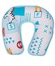 Fisher Price by NB U-Shaped Neck Support Pillow - White Blue