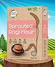 Organic Wisdom Sprouted Ragi Flour |Gluten free & 100% Natural | Stone-Ground & RO water cleaned | Rich in Calcium & Dietary Fiber |  Sprouted Ragi Flour - 400 g