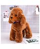 Tickles Cute Poodle Dog Soft Stuffed Plush Animal Toys for Kids Boys & Girls Birthday Gift (Size: Length 40 cm;Color: Brown)