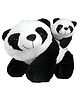 Tickles Mother Panda with Baby Stuffed Soft Plush Animal Toy For Kids Boys & Girls Birthday Gift (Size: 70 cm Color: Black)