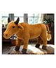 Tickles Bull Soft Stuffed Plush Animal Toy for Kids Boys & Girls Birthday Gifts (Size: Length 40 cm Color: Brown)