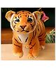 Tickles Siberian Jungle Tiger Soft Stuffed Plush Animal Toy for Kids Boys & Girls Birthday Gift (Color: Yellow & Black Size: Length 40 cm)