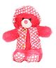 Tickles 35 cm Jacket Teddy Soft Stuffed Plush Toy for Kids Boys & Girls Birthday Gift (Color Magenta)