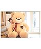 Tickles Standing Teddy Plush Stuffed Toy for Kids Boys & Girls Birthday Gift (Color: Brown Size: Length 95 cm)