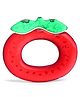 Babyhug Tomato Shaped Water Filled Teether - Red