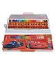 Disney Pixar Cars Oil Pastels Set  24 Vibrant Colors with Brush