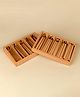 Playbox Montessori Wooden Spindle Box | Early Learning Educational Toy | Montessori Math Learning Number Recognition & Counting Toys for Toddlers Kids