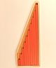 Playbox Wooden Red Tower Sticks Blocks Toy Set for Toddler & Kids Baby Toys