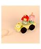 Playbox Wooden Pull Along Forest Toy Set Non-Toxic Push Pull String Toys for Toddler & Kids Baby Encourages Walking & Develops Skills Toys