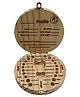 Playbox Wooden Tooth Saver Box For Lost Teeth Collection | Keepsake Milk Teeth Storage Cases Holder For Children & Kids Baby Tooth Fairy Save Storage Box Cases Organizer