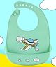 Nicety Silicone Baby Bib with Food Catcher for 6-36 Months | BPA-Free, Waterproof, Easy to Clean, Adjustable Neck Strap | Reusable Soft Feeding Bib for Boys & Girls