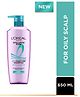 LOREAL PARIS Hyaluron Pure 72H Purifying Shampoo - 650 ml
