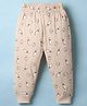 Ollypop Interlock Knit Full Length Lounge Pant with Bowling Print - Tint