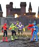 WOW TOYS - Delivering Joys of Life Action Figures Toy Set of 5 Super Hero - Multicolor