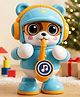 Musical Dancing Bear Toy with Light-Up Saxophone, LED Lights & Music | Interactive Walking & Swinging Bear Toy for Kids, Color May Vary