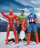 WOW TOYS - Delivering Joys of Life Jumbo Action Figures Toy Set of 3 Super Hero - Multicolour