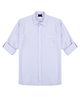 Charchit Linen Woven Full Sleeves Solid Shirt - Purple