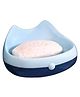 FunBlast Soap Stand Holder for Bathroom with Wall Mounted Sticker  Blue