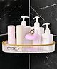 FunBlast Multipurpose Wall Mount Bathroom Shelf Organizer Home and Kitchen White